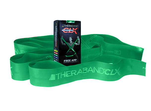Thera-Band® CLX Band 2 m Tung - Grønn